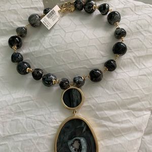 Necklace gray Chico brand $59.50 now $30